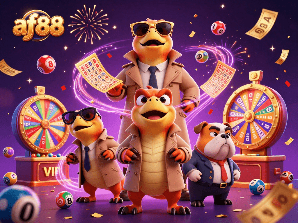 Experience the thrilling af88 casino with raptors in disguise and vibrant gaming elements.