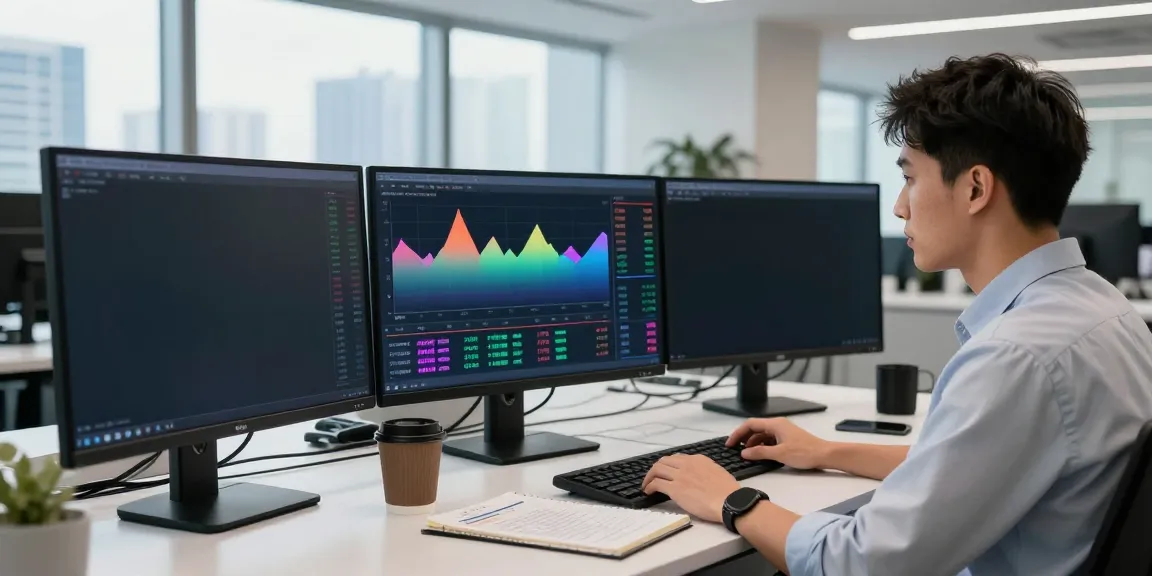 Dynamic financial trading scene highlighting the best platform to buy stocks with USDT.