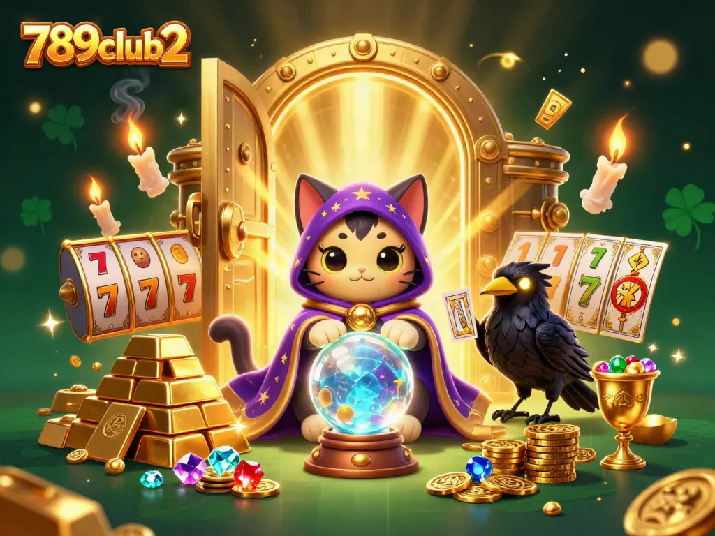 Experience the thrill of gaming at 789club2 with vibrant slots, golden treasures, and mystical characters.