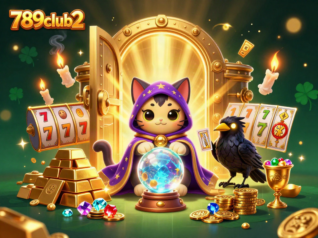 Experience the thrill of gaming at 789club2 with vibrant slots, golden treasures, and mystical characters.