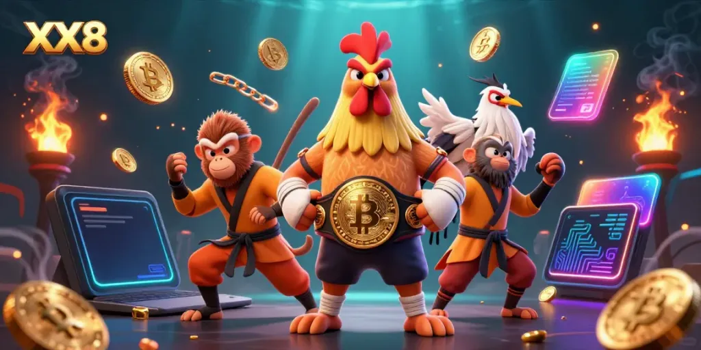 Experience excitement with the dynamic characters involved in crypto gaming at XX8.