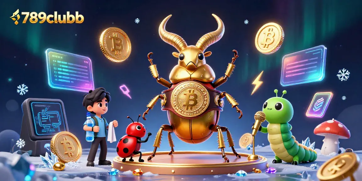 Engage in the 789clubb gaming experience with cartoon characters amid vibrant casino elements.