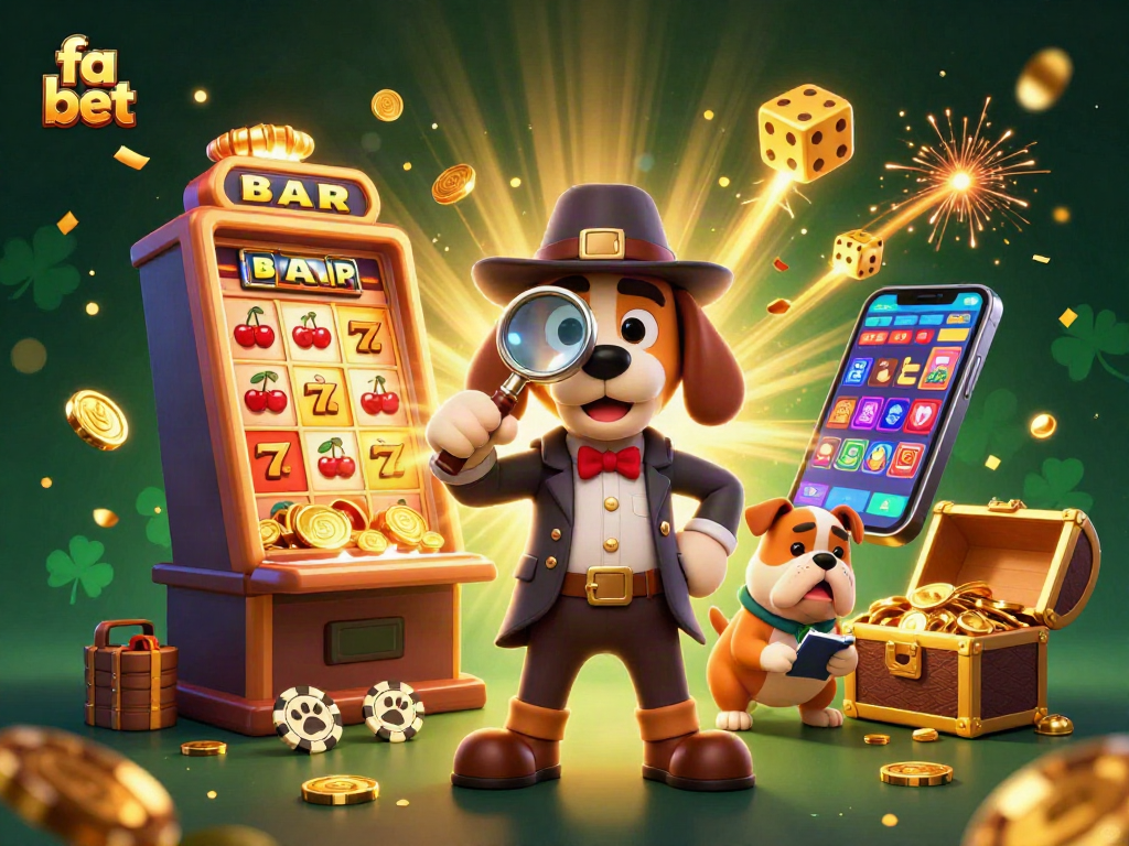 Experience thrilling fa bet action with a detective story featuring poker chips, slots, and casino treasures.
