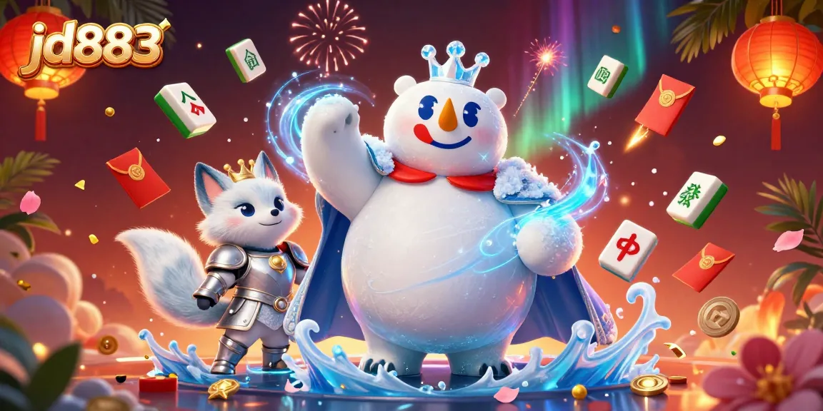 Experience thrilling moments at jd883 with vibrant casino-themed 3D illustration featuring rich gaming elements.