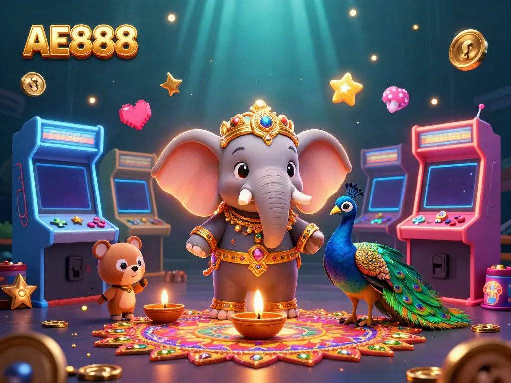 Engage with AE888's vibrant casino gaming experience featuring rich visuals and dynamic gameplay elements