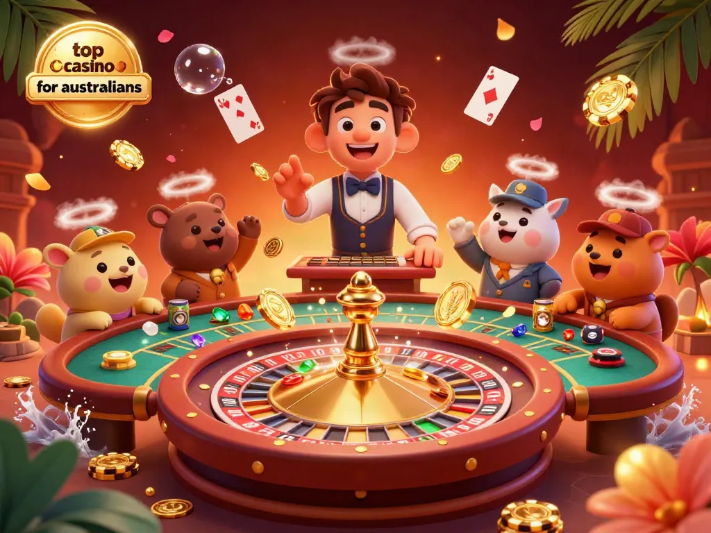 Experience the excitement at the top live casino for australians with thrilling wins and joyful celebrations.