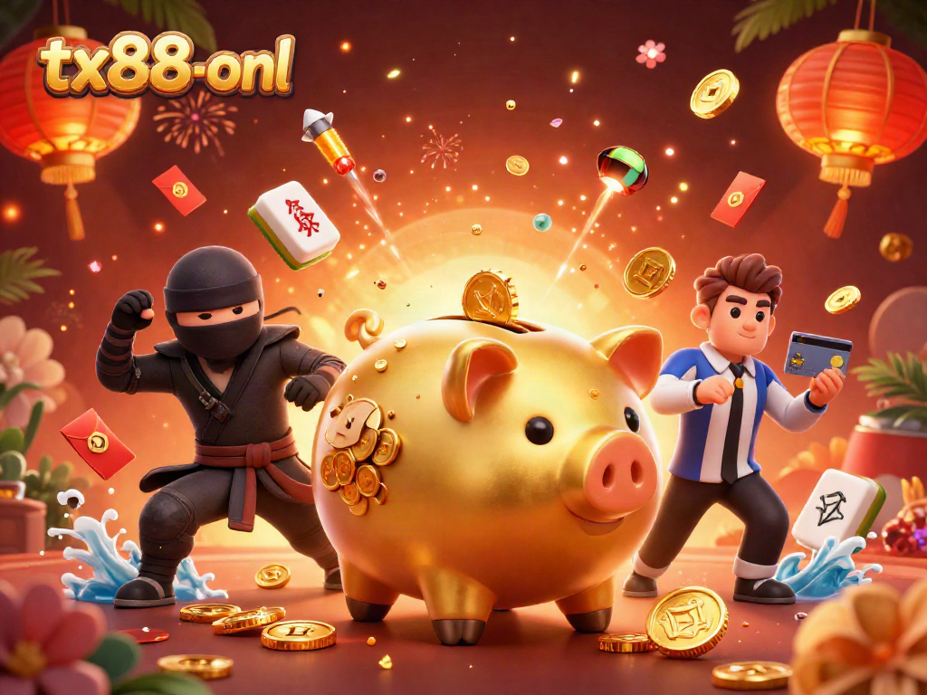 Engage with excitement at tx88-onl's casino gaming featuring vibrant characters and rich elements.