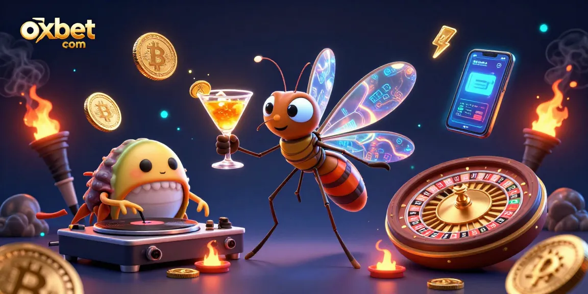 Experience thrilling gameplay with oxbet com featuring dynamic casino characters and vibrant crypto elements.