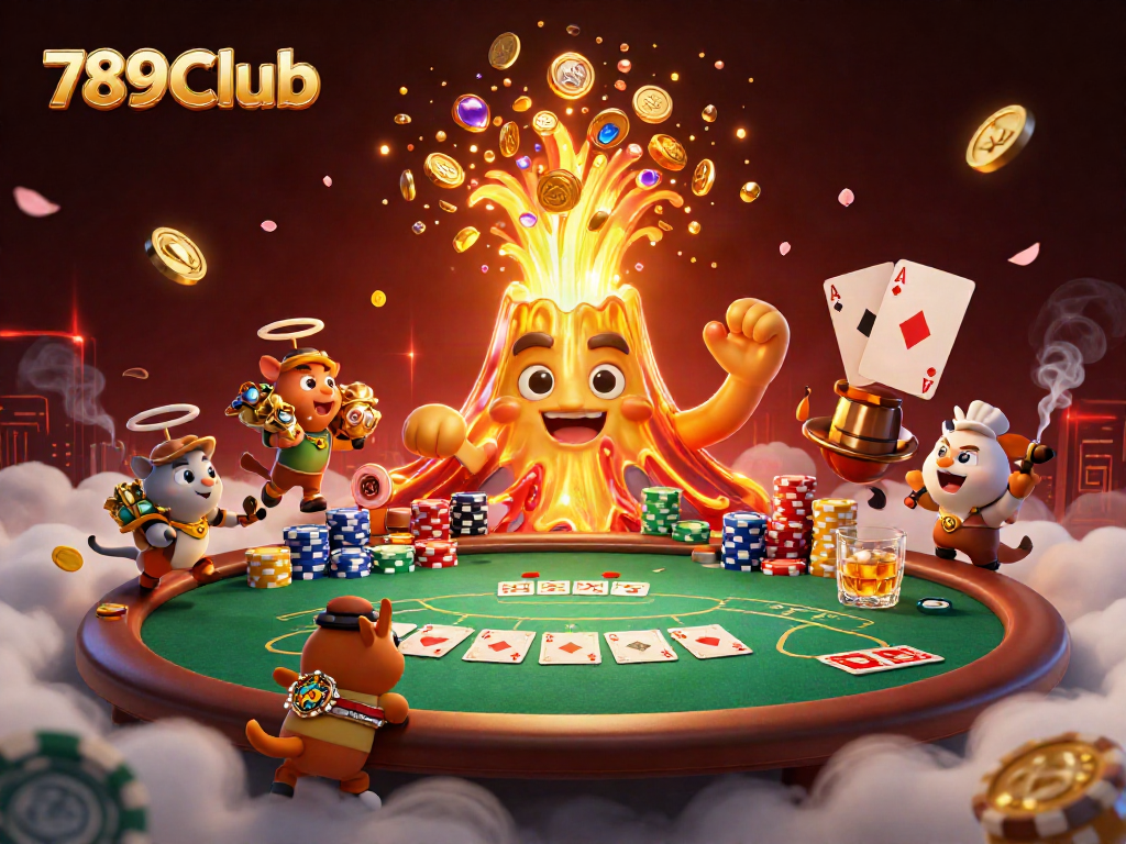Experience the thrilling eruptions of 789Club, where golden treasures and gaming excitement converge!